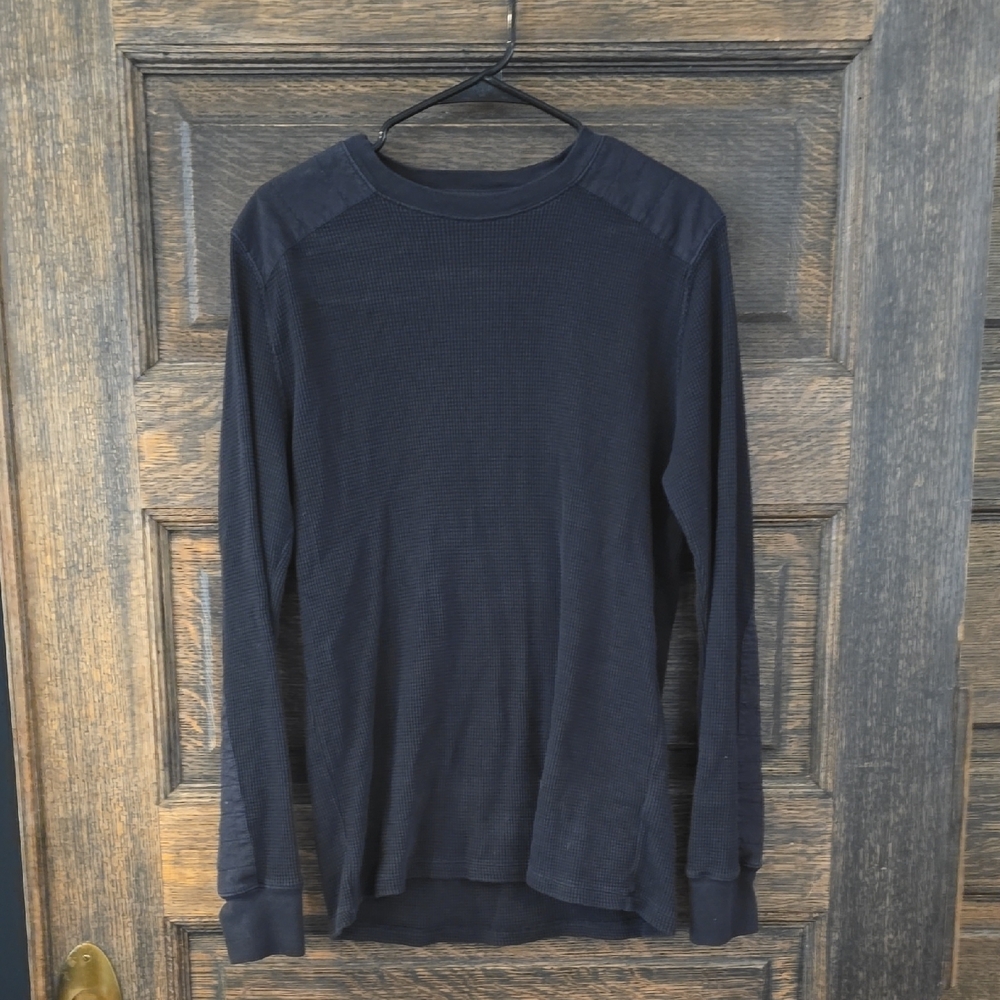 GAP Men's Dark Blue Long Sleeve Tee
